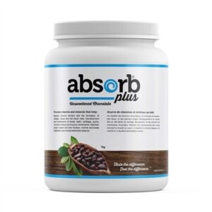 Absorb Plus Unsweetened Chocolate, Tub, 1kg Imix Nutrition