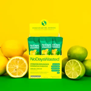 Hydration replenisher Lemon Lime – 15 pack No Days Wasted