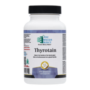 Thyrotain 120 Capsules Ortho Molecular Products