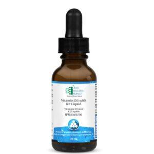 Vitamin D3 with K2 Liquid Ortho Molecular Products