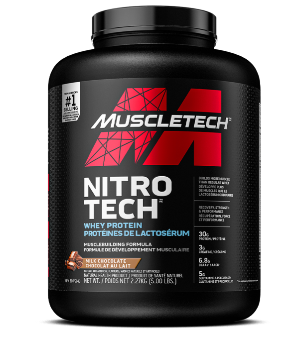 Nitro-Tech Whey Protein Milk Chocolate 2.27 kg MuscleTech