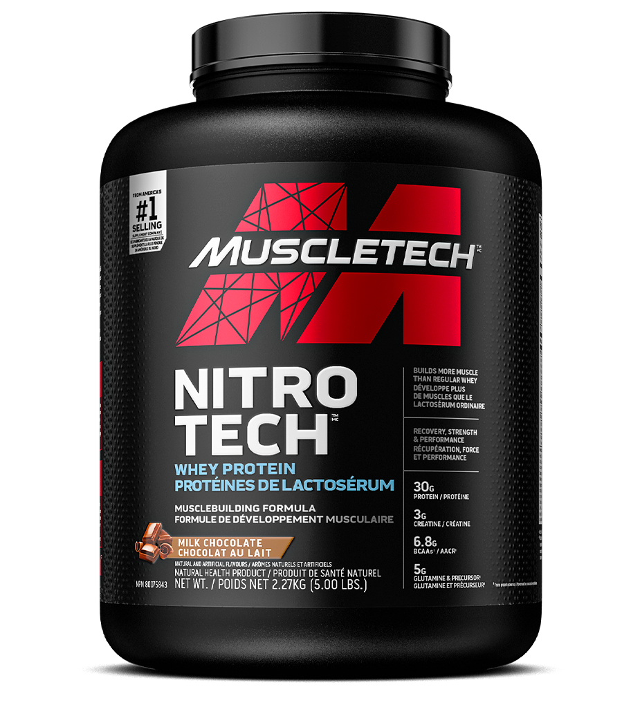 Nitro-Tech Whey Protein Milk Chocolate 2.27 kg MuscleTech